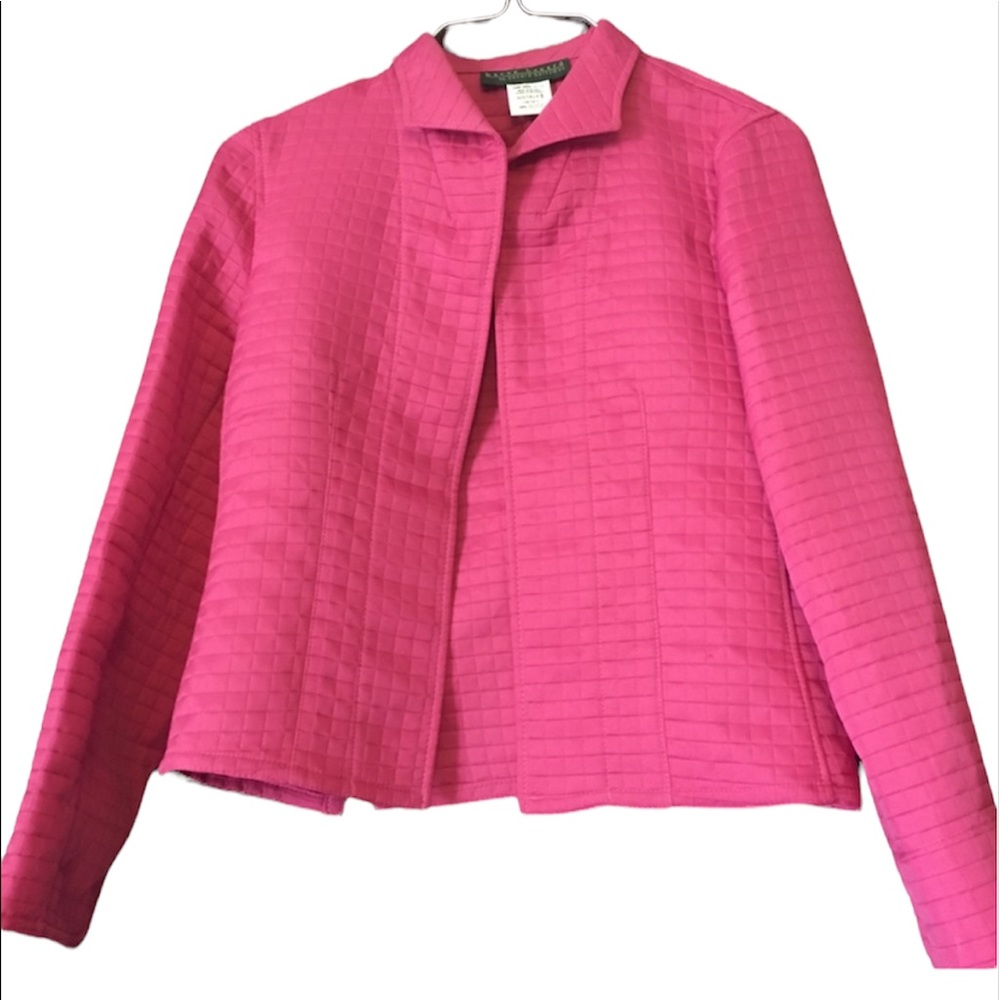 Pink jacket Harve Bernard size 8